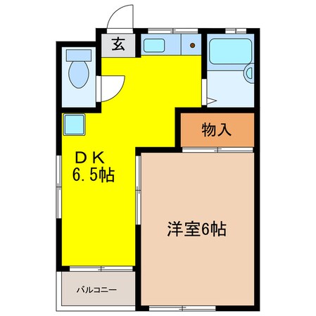 リラコーポの物件間取画像